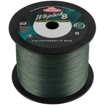 Berkley Línea Trenzada Whiplash® 8 2000 M GRN 0.250 mm Berkley Línea Trenzada Whiplash® 8 2000 M GRN 0.250 mm
