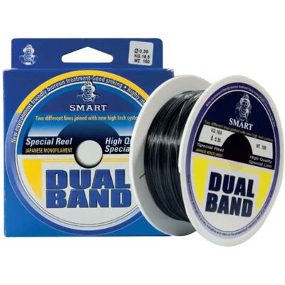 Maver Monofilamento Dual Band 150 M Black / Grey 0.350 mm Maver Monofilamento Dual Band 150 M Black / Grey 0.350 mm