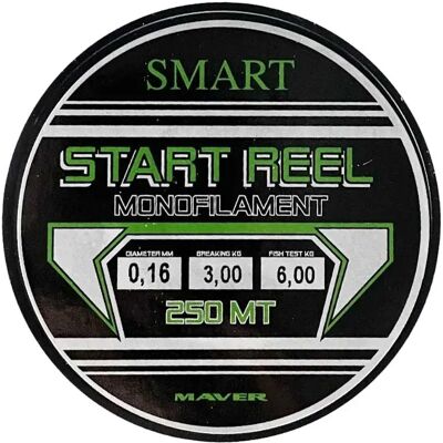 Maver Monofilamento Start Reel 250 M Clear 0.180 mm Maver Monofilamento Start Reel 250 M Clear 0.180 mm