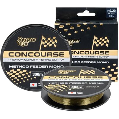 Benzar Mix Monofilamento Concourse Method Feeder 300 M Clear 0.180 mm Benzar Mix Monofilamento Concourse Method Feeder 300 M Clear 0.180 mm