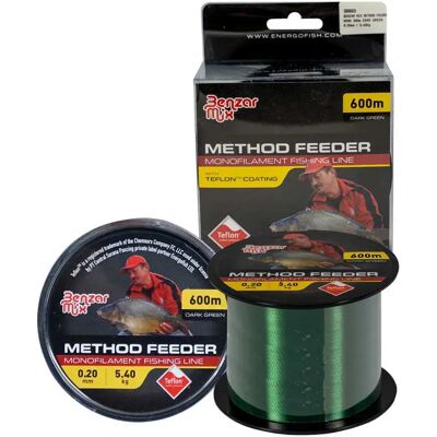 Benzar Mix Monofilamento Method Feeder 600 M Clear 0.200 mm Benzar Mix Monofilamento Method Feeder 600 M Clear 0.200 mm