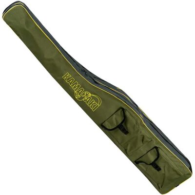 Kamasaki Funda Caña Carp Hunter 2 Compartimentos Black / Red 160 cm Kamasaki Funda Caña Carp Hunter 2 Compartimentos Black / Red 160 cm