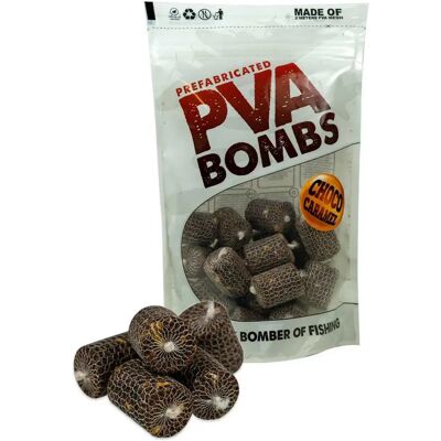 Carp Expert Pasta De Pescar Bomb Pva Chocolate 150g Dark Brown 30 x 20 mm Carp Expert Pasta De Pescar Bomb Pva Chocolate 150g Dark Brown 30 x 20 mm