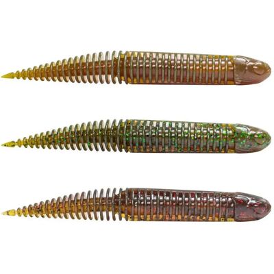 Savage Gear Ned Dragon Tail Slug 10cm 5.5g Cebo - Mezcla Agua Oscura Savage Gear Ned Dragon Tail Slug 10cm 5.5g Cebo - Mezcla Agua Oscura