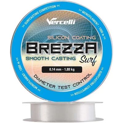 Vercelli Monofilamento Brezza 1000 M Clear 0.140 mm Vercelli Monofilamento Brezza 1000 M Clear 0.140 mm