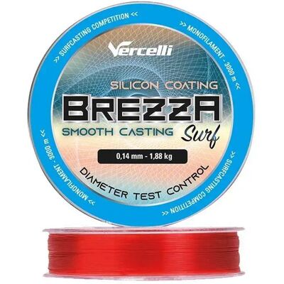 Vercelli Monofilamento Brezza 3000 M Clear 0.120 mm Vercelli Monofilamento Brezza 3000 M Clear 0.120 mm