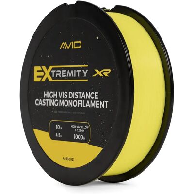 Avid Carp Línea De Carpfishing Extremity Hi-vis Xr 1000 M Yellow 0.30 mm Avid Carp Línea De Carpfishing Extremity Hi-vis Xr 1000 M Yellow 0.30 mm