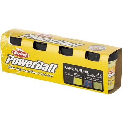 Berkley Pasta De Pescar Powerbait® Eu Gltr Trtbt 4 Unidades Multicolour Summer One Size Berkley Pasta De Pescar Powerbait® Eu Gltr Trtbt 4 Unidades Multicolour Summer One Size