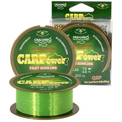Cralusso Monofilamento Carpower 300 M Fluo Green 0.350 mm Cralusso Monofilamento Carpower 300 M Fluo Green 0.350 mm