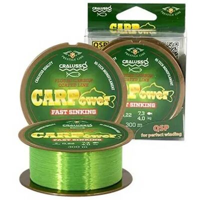 Cralusso Monofilamento Carpower 600 M Fluo Green 0.300 mm Cralusso Monofilamento Carpower 600 M Fluo Green 0.300 mm