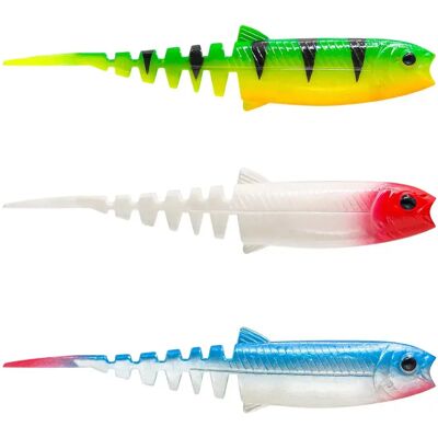 Savage Gear Vinilo Cannibal Minnow 6.5g 100 Mm 40 Unidades Red Head One Size Savage Gear Vinilo Cannibal Minnow 6.5g 100 Mm 40 Unidades Red Head One Size