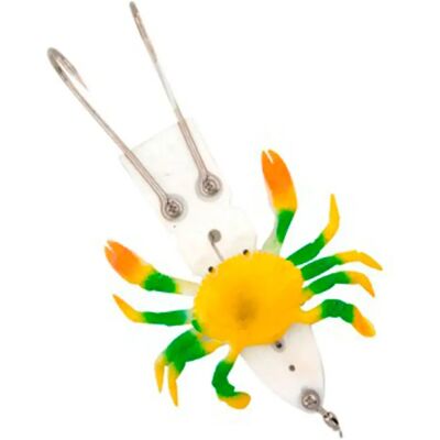 Evia Pulpera Crab White / Yellow One Size Evia Pulpera Crab White / Yellow One Size