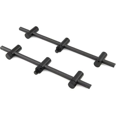 Fox Buzz Bar Para Rod Pod Black Label Carbon Adjustable 3 Tramos Black 220-250 mm Fox Buzz Bar Para Rod Pod Black Label Carbon Adjustable 3 Tramos Black 220-250 mm