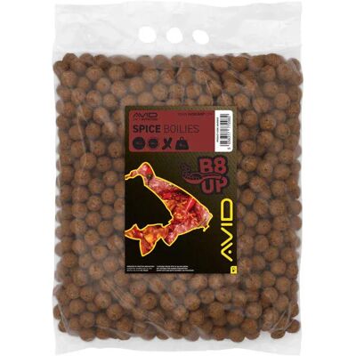 Avid Carp Pop-ups Para Pescar B8 Spice 5kg Brown 20 mm Avid Carp Pop-ups Para Pescar B8 Spice 5kg Brown 20 mm