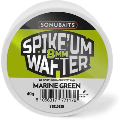 Sonubaits Wafters Spike´um Marine Green 40g Multicolour 8 mm Sonubaits Wafters Spike´um Marine Green 40g Multicolour 8 mm