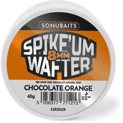 Sonubaits Wafters Spike´um Chocolate Y Naranja 40g Multicolour 8 mm Sonubaits Wafters Spike´um Chocolate Y Naranja 40g Multicolour 8 mm