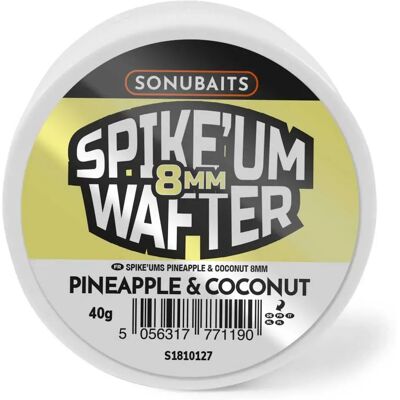 Sonubaits Wafters Spike´um Piña&coco 40g Multicolour 8 mm Sonubaits Wafters Spike´um Piña&coco 40g Multicolour 8 mm