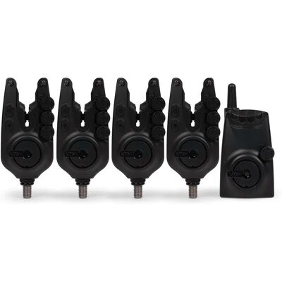 Avid Carp Alarma De Picada Vtx+ 4+1 Black One Size Avid Carp Alarma De Picada Vtx+ 4+1 Black One Size