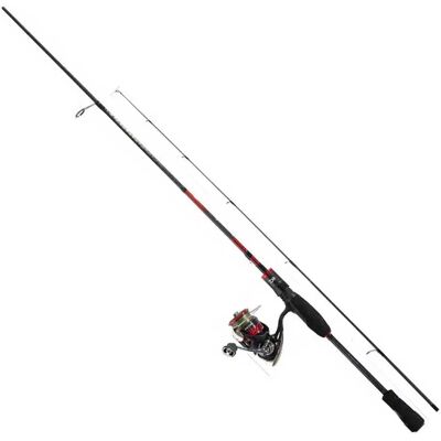 Daiwa Combo Spinning Ninja Tsuki 2026 Njsp802mhfsedf+nj23lt3000 Black / Red 2.44 m Daiwa Combo Spinning Ninja Tsuki 2026 Njsp802mhfsedf+nj23lt3000 Black / Red 2.44 m