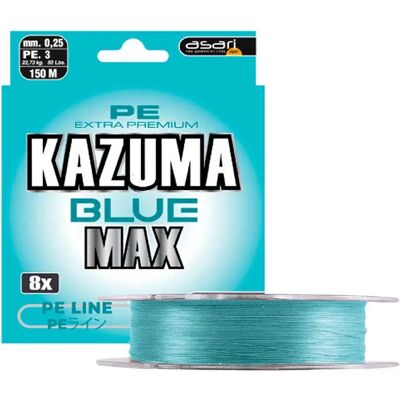 Asari Línea Trenzada Kazuma Blue Max 275 M Light Blue 0.180 mm Asari Línea Trenzada Kazuma Blue Max 275 M Light Blue 0.180 mm