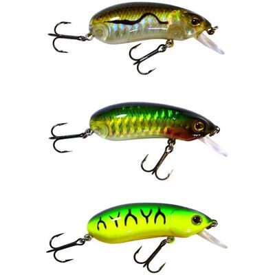 Wizard Minnow Bandit Rattle Crank Slow-sinking 10g 55 Mm SG One Size Wizard Minnow Bandit Rattle Crank Slow-sinking 10g 55 Mm SG One Size