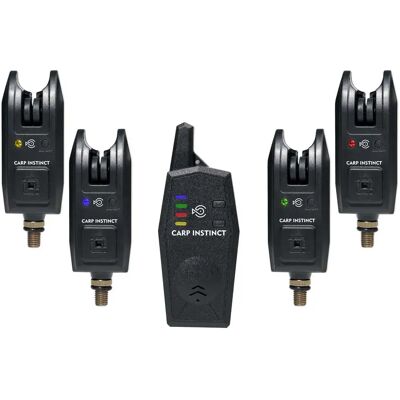 Sert Alarma De Picada Carp Instinct 4+1 Black One Size Sert Alarma De Picada Carp Instinct 4+1 Black One Size
