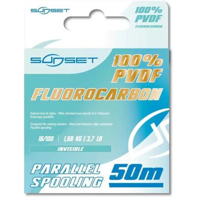 Sunset Fluorocarbono Pvdf 50 M Clear 0.220 mm Sunset Fluorocarbono Pvdf 50 M Clear 0.220 mm