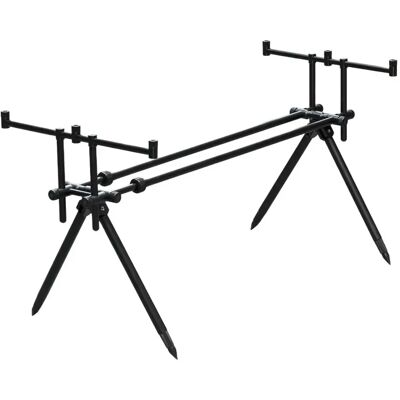 Zfish Rod Pod Rodmaster 3 Tramos Black 90-150 cm Zfish Rod Pod Rodmaster 3 Tramos Black 90-150 cm