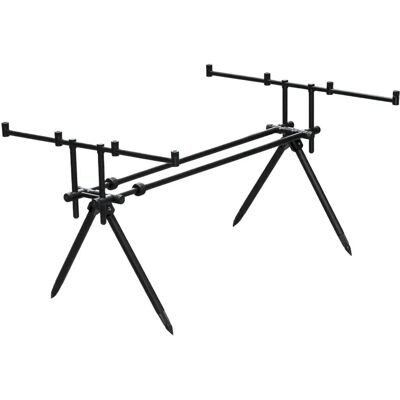 Zfish Rod Pod Rodmaster 4 Tramos Black 90-150 cm Zfish Rod Pod Rodmaster 4 Tramos Black 90-150 cm