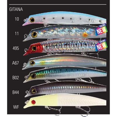 Yokozuna Minnow Gitana Floating 16.5g 120 Mm B02 One Size Yokozuna Minnow Gitana Floating 16.5g 120 Mm B02 One Size