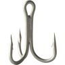 Mustad 5 Ex Strong Treble Durasteel Treble Hook Plateado 3/0