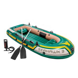 Intex Seahawk 3 Inflatable Boat Verde