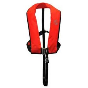 Ocean Safety Chaleco Salvavidas Inflable Skipper Hydro Orange One Size Ocean Safety Chaleco Salvavidas Inflable Skipper Hydro Orange One Size