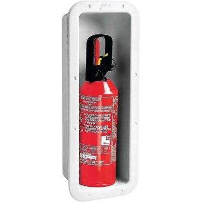 Nuova Rade Armario Para Extintor White 1 kg no Door Nuova Rade Armario Para Extintor White 1 kg no Door