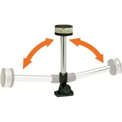 Luz LED para Barco Seachoice - 230mm - Redonda, Negro, Plateado Luz LED para Barco Seachoice - 230mm - Redonda, Negro, Plateado