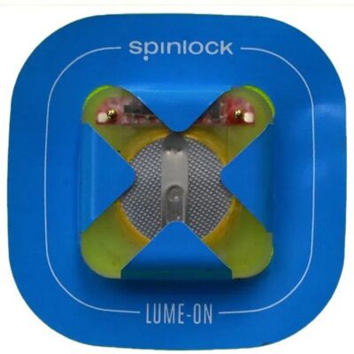 Spinlock Luz Encendida De La Vejiga 2 Unidades Yellow One Size Spinlock Luz Encendida De La Vejiga 2 Unidades Yellow One Size