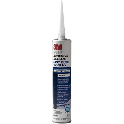 3M Adhesivo/sellador Marino Fast Cure 4000uv 295ml White One Size 3M Adhesivo/sellador Marino Fast Cure 4000uv 295ml White One Size
