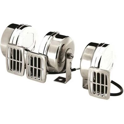 Vetus Doble Cuerno De Tono Alto/bajo 12v One Size Vetus Doble Cuerno De Tono Alto/bajo 12v One Size
