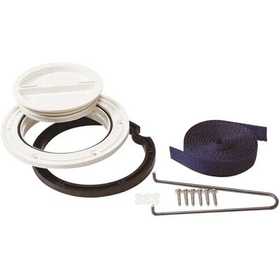 Vetus Kit De Tanque De Agua Sanitaria 156x115 Mm Blue / Black / White One Size Vetus Kit De Tanque De Agua Sanitaria 156x115 Mm Blue / Black / White One Size