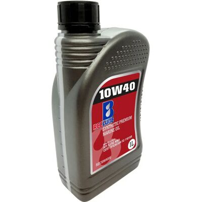 Reclube Aceite para Motores Marinos 10W40 - Aceite de motor marítimo Reclube Aceite para Motores Marinos 10W40 - Aceite de motor marítimo