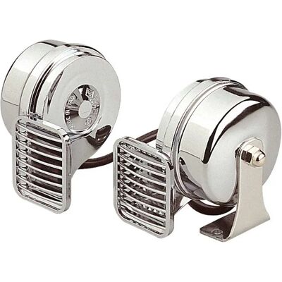 Marco Cuerno Doble Cromado Silver One Size Marco Cuerno Doble Cromado Silver One Size