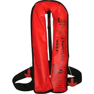 Lalizas Chaleco Salvavidas Inflable Lamda Auto 150n Red One Size Lalizas Chaleco Salvavidas Inflable Lamda Auto 150n Red One Size