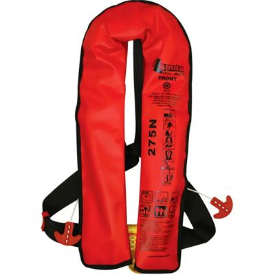 Lalizas Chaleco Salvavidas Inflable Lamda Auto 275n Red One Size Lalizas Chaleco Salvavidas Inflable Lamda Auto 275n Red One Size