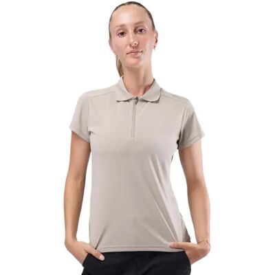 Zhik Polo De Manga Corta Uv Uvactive Zip Sports Stone M Zhik Polo De Manga Corta Uv Uvactive Zip Sports Stone M