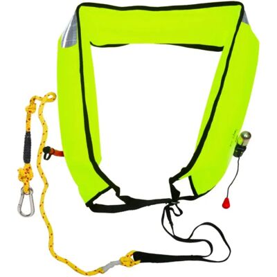 Ocean Boya De Rescate Inflable Con Cabo Flotante 36 M Yellow One Size Ocean Boya De Rescate Inflable Con Cabo Flotante 36 M Yellow One Size