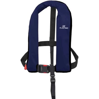Plastimo Chaleco Salvavidas Inflable Con Arnés Neo 165 Auto Navy One Size Plastimo Chaleco Salvavidas Inflable Con Arnés Neo 165 Auto Navy One Size