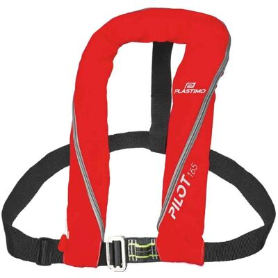 Plastimo Chaleco Salvavidas Inflable Con Arnés Pilot 165 Auto Red One Size Plastimo Chaleco Salvavidas Inflable Con Arnés Pilot 165 Auto Red One Size