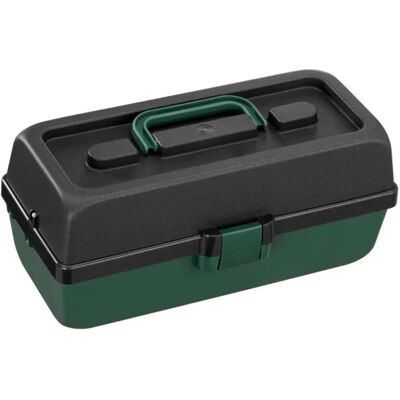 Evia Caja De Aparejos Plastic 2 Trays Black 335 x 153 x 148 mm Evia Caja De Aparejos Plastic 2 Trays Black 335 x 153 x 148 mm