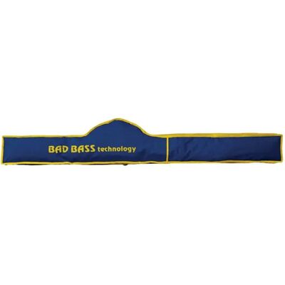 Bad Bass Funda Caña Logo 2 Zip Blue / Yellow 210 cm Bad Bass Funda Caña Logo 2 Zip Blue / Yellow 210 cm