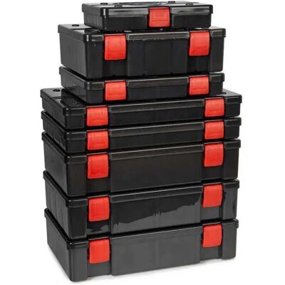 Fox Caja De Señuelos Stack N Store Shield 20 Compartments Medium Deep Black / Red One Size Fox Caja De Señuelos Stack N Store Shield 20 Compartments Medium Deep Black / Red One Size